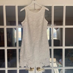White lace dress size medium
